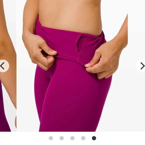 Lululemon Align 25 Deep Fuschia - Picture 4 of 9